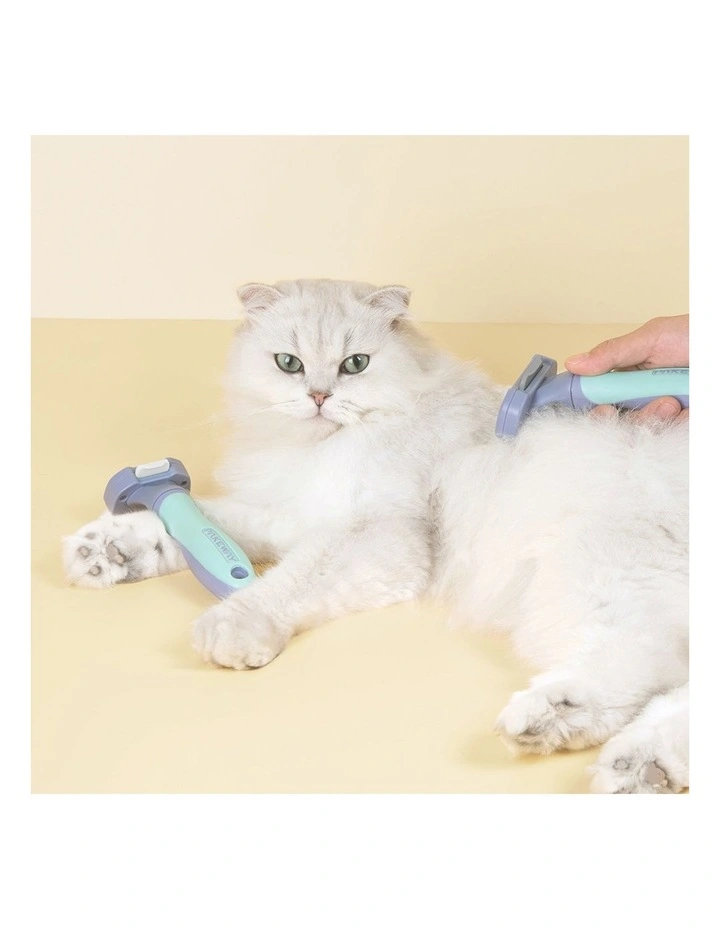 T10 Self-Cleaning Cat Short Hair Removal Small Comb in Multi image 3