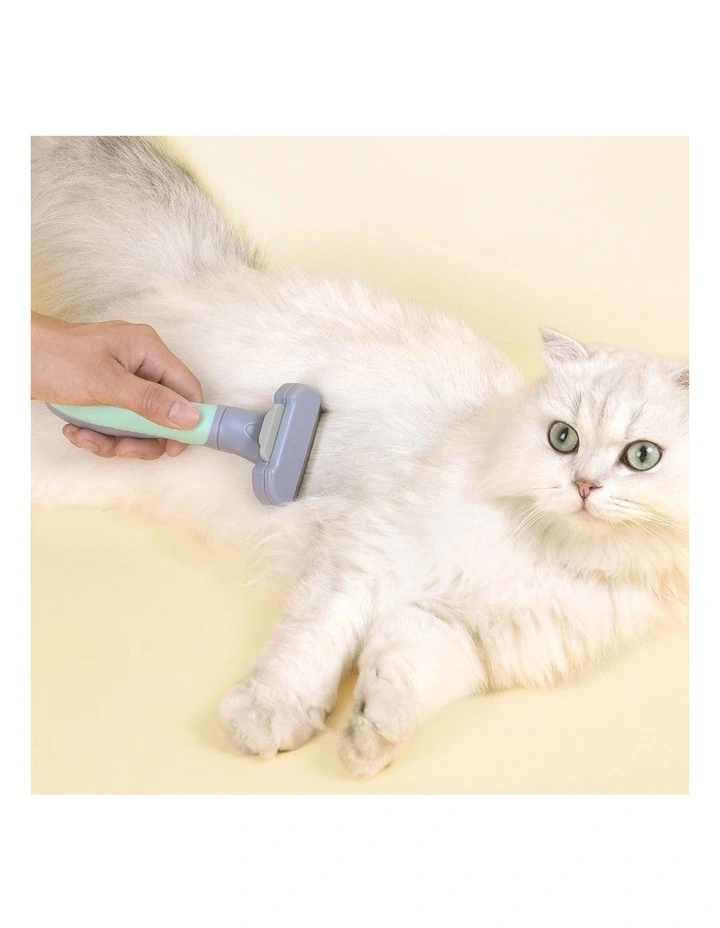T10 Self-Cleaning Cat Short Hair Removal Small Comb in Multi image 4