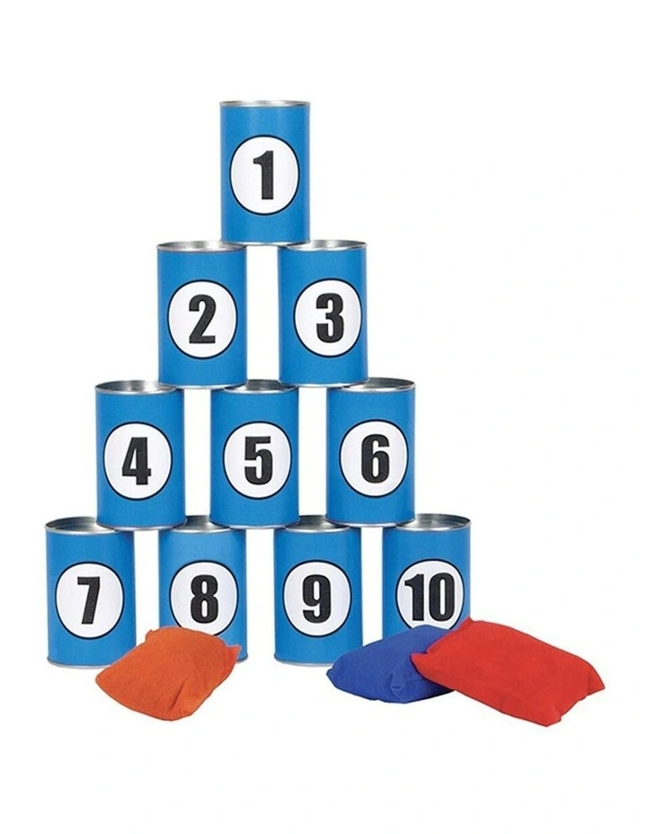 Classic Carnival Style Outdoor Game Throwing Can image 2