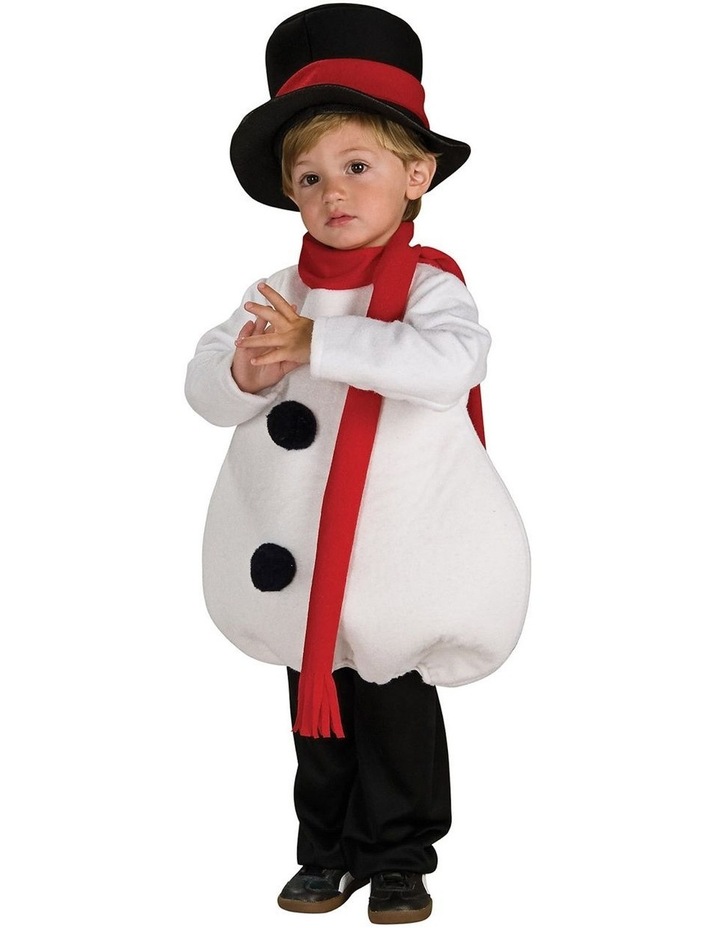 Rubies Christmas Snowman Fancy Dress Up Costume in White