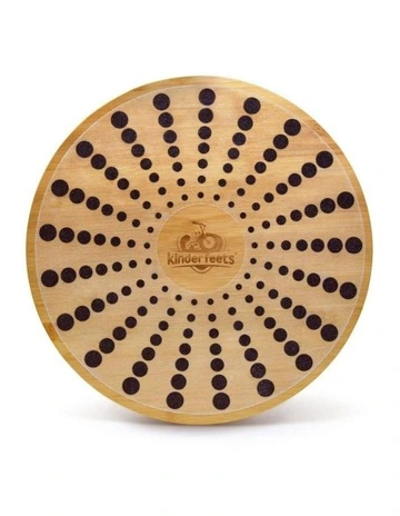 Bamboo 40cm Balance Disc Board in Multi