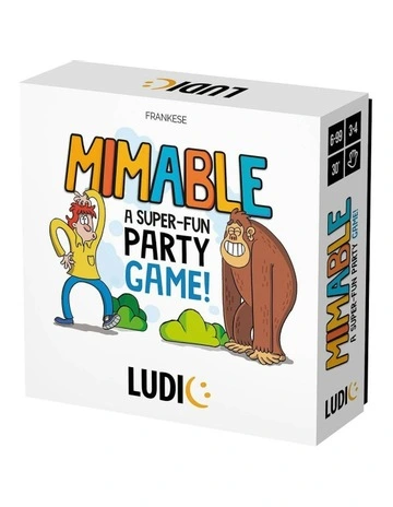 Mimable Fun Party Cards Family Game with Spinner 6y+