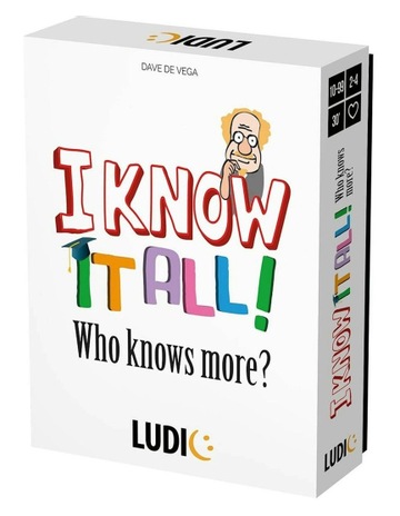 I Know It All Knowledge Cards Deck Fun Party Game Play 10y+