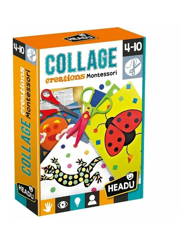 Collage Creations Montessori Activity Set 4-10years image 1