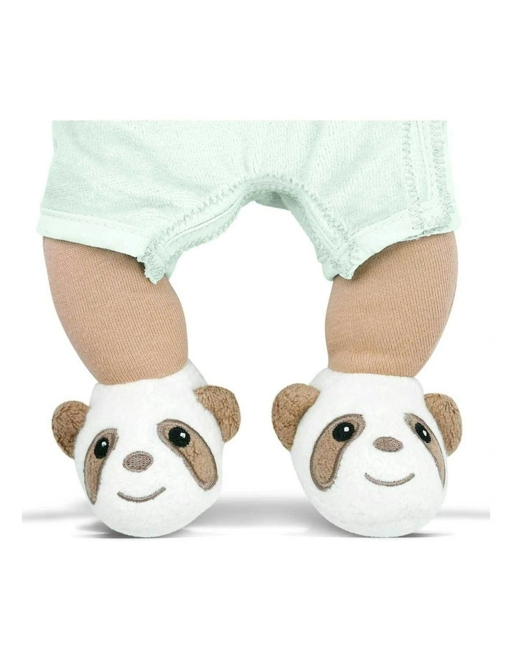 Organic Cotton Doll Mint Infant/Toddler Cuddle Toy 0m+ 31cm in Multi image 3