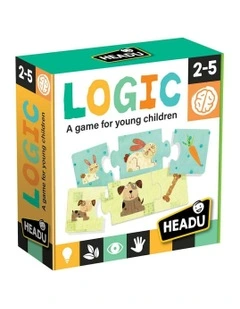 Logic Jigsaw Puzzle Fun Play Interactive Activity Game 2y+ in Multi