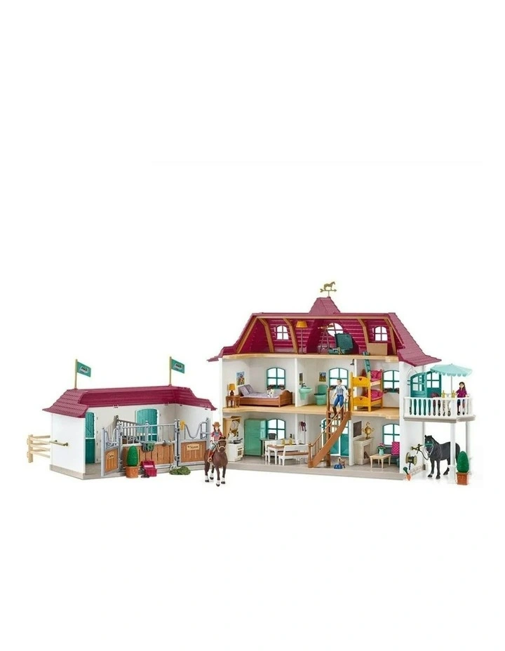 Schleich Kids/Children Play Toy Horse Club Lakeside Country House/Stable Set 5y  image 1