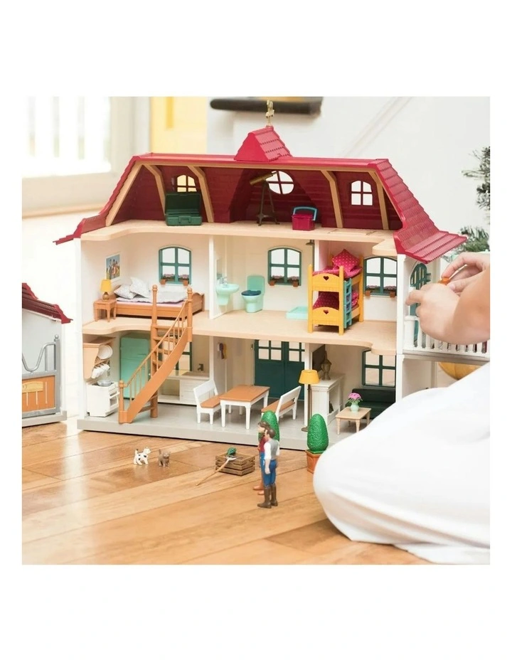 Schleich Kids/Children Play Toy Horse Club Lakeside Country House/Stable Set 5y  image 2
