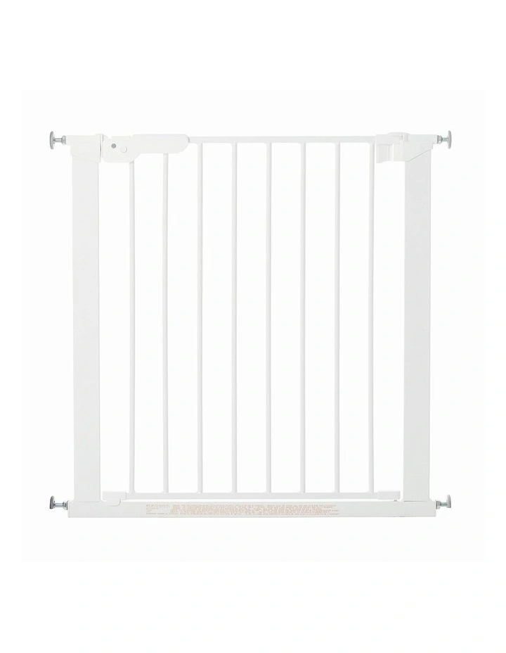 Premier Pressure Safety Gate in White image 1