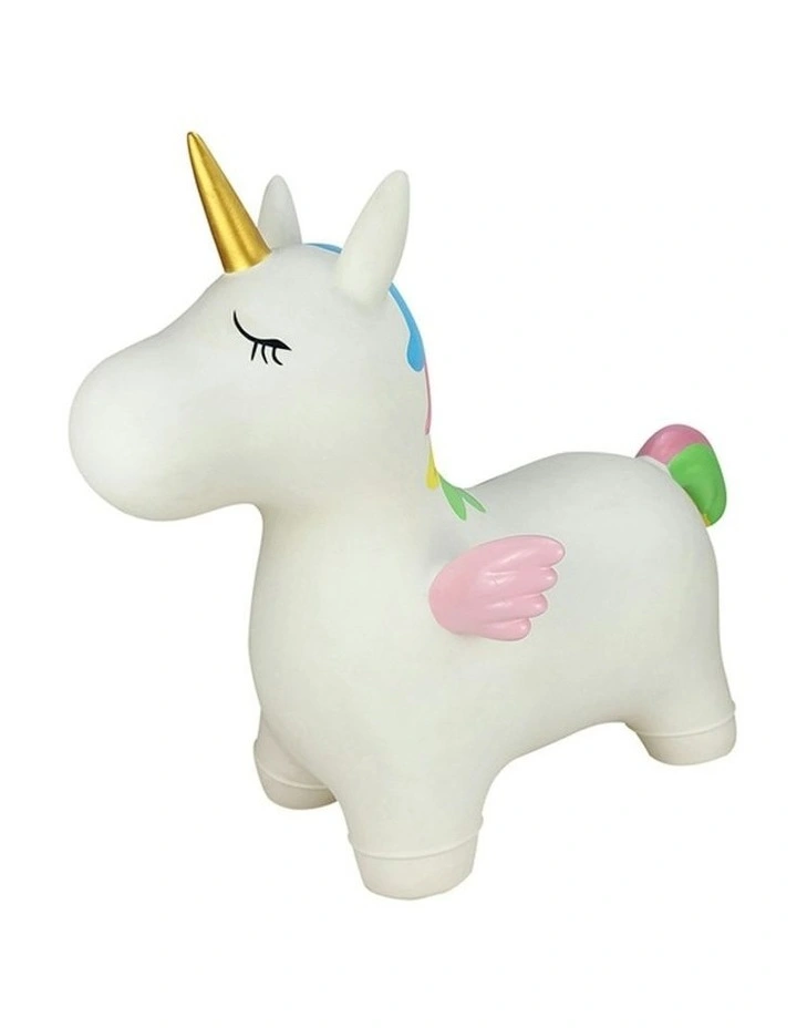Ride On Bouncy Rider Stardust The Unicorn Toy 12m+ image 1