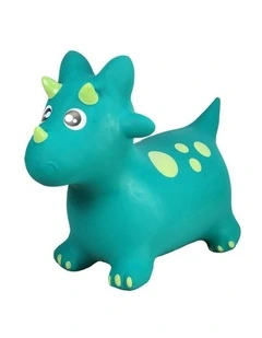 Kaper Kidz Bouncy Rider Spike The Triceratops Kids/Children Ride On Toy 12m 