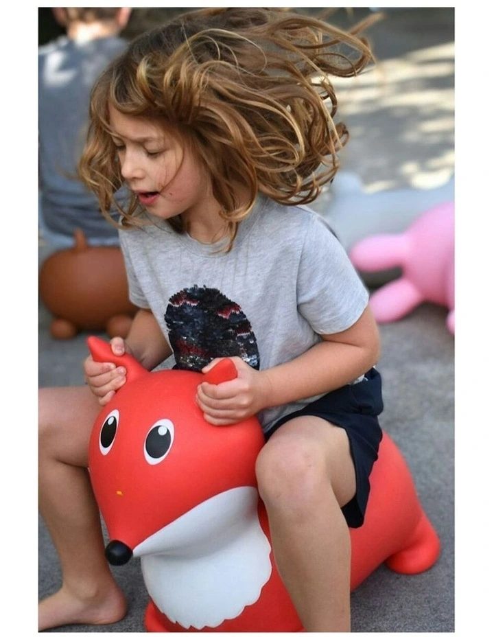 Kaper Kidz Bouncy Rider Flame The Fox Kids/Children Ride On Bouncer Toy 12m  image 6