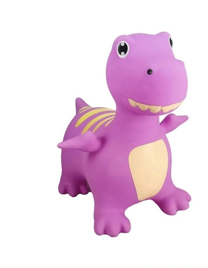 Kaper Kidz Bouncy Rider Periwinkle The T-Rex Bouncer Toy Kids/Children 12m image 1