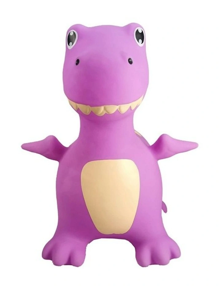 Kaper Kidz Bouncy Rider Periwinkle The T-Rex Bouncer Toy Kids/Children 12m  image 5