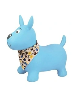 Kaper Kidz Bouncy Rider Ozzie The Blue Heeler Bouncer Toy Kids/Children 12m 