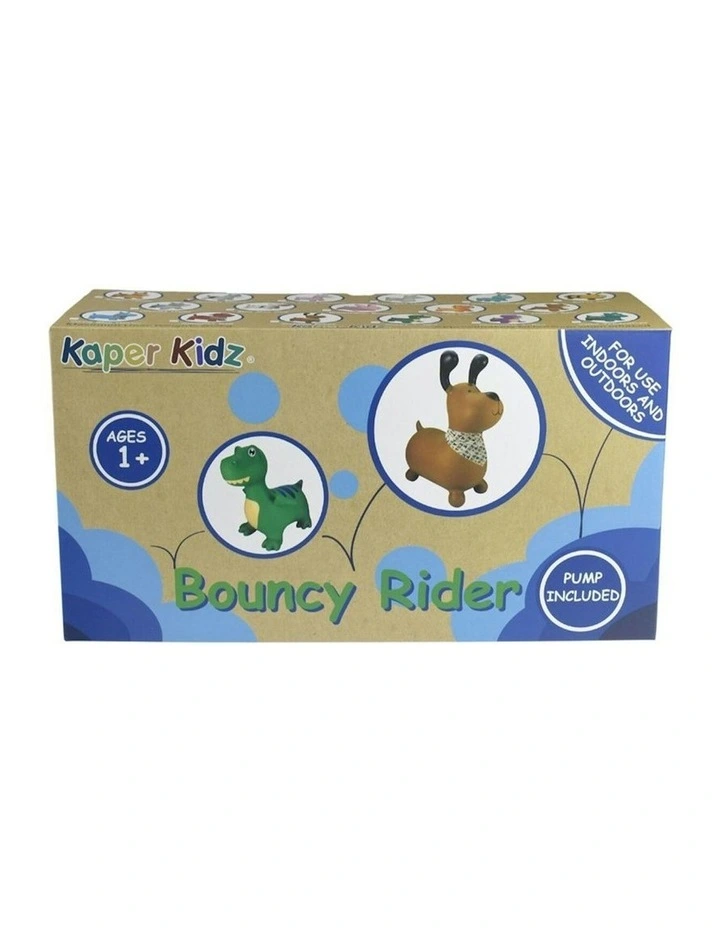 Kaper Kidz Bouncy Rider Ozzie The Blue Heeler Bouncer Toy Kids/Children 12m  image 2