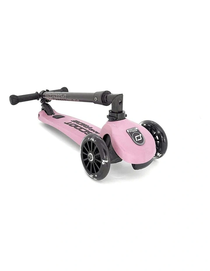 Scoot & Ride Highway Kick 3 Scooter LED Rose Kids/Childrens Interactive Toy 3 image 4