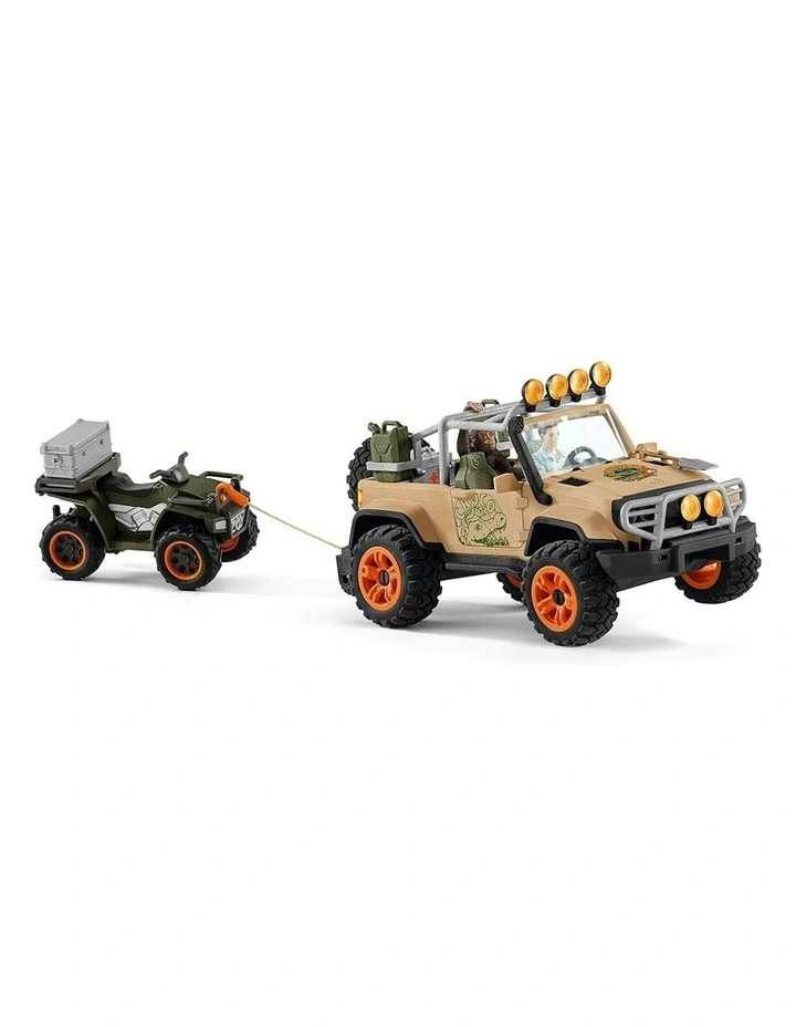 Schleich Kids/Childrens Toy Play Replica Figurine 4X4 Vehicle with Winch image 3