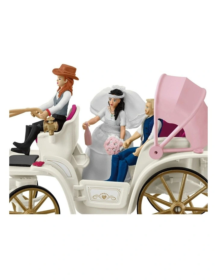 109pc Schleich Wedding Carriage Action Figure Kids/Children Toy Play Set 5-12y image 3