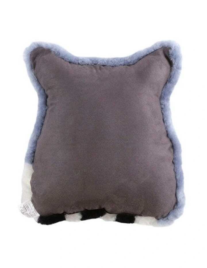 Auskin Sheepskin Pet Racoon Cushion 35x40cm in Multi image 2