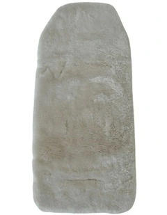 Auskin Tykes Sheepskin Pram Liner Seat Padding 70x30cm in Grey