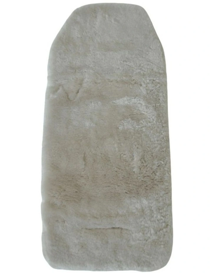 Auskin Tykes Sheepskin Pram Liner Seat Padding 70x30cm in Grey image 1