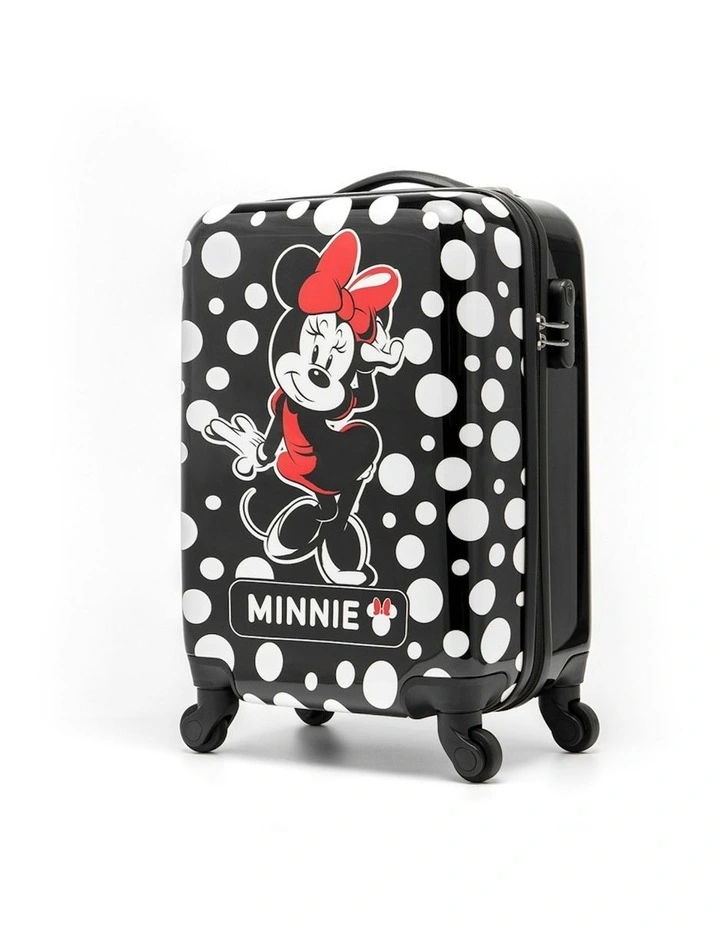 Minnie Mouse Trolley Suitcase 20" in Black image 4