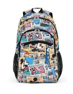 Comic Laptop Shoulder Backpack 45cm in Multi