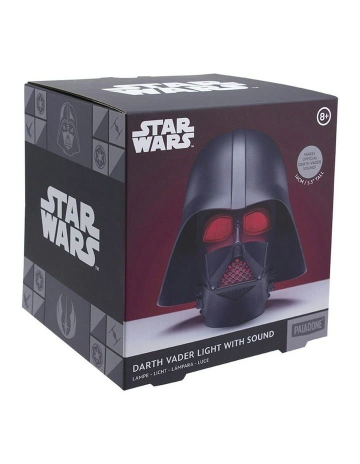 Darth Vader Light With Sound And Star Wars Table Night Lamp 14cm in Black image 6