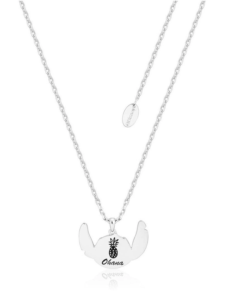 Disney Lilo And Stich Necklace Pendant 45cm in Silver image 2
