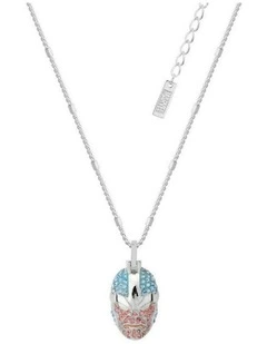 Marvel Thanos Fashion Jewellery Crystal Necklace in Silver