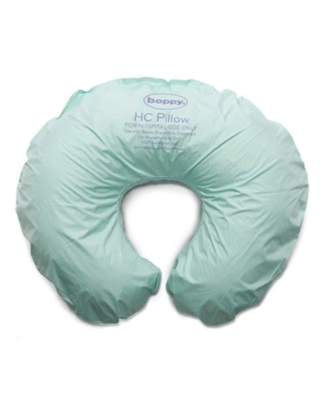 Nursing Boppy HC Vinyl Hospital Breastfeeding Cushion in Teal