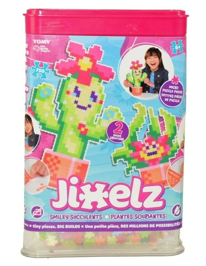Smiley Succulents Puzzle Craft Kit Toy Set 750 Pieces image 1