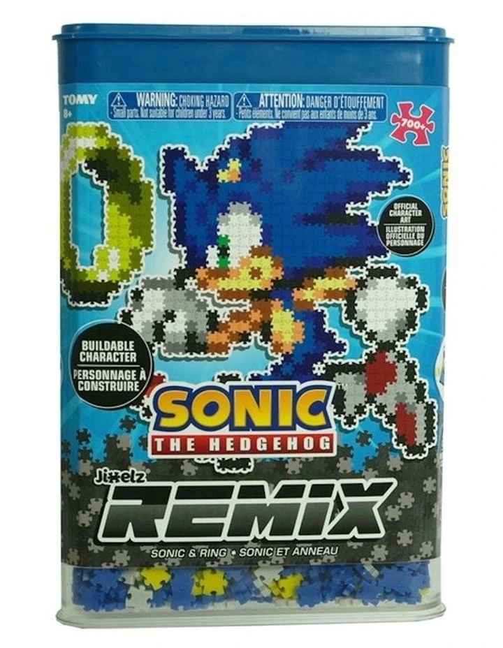 Remix Sonic the Hedgehog Ring Jigsaw Puzzle Set 750 Pieces image 1