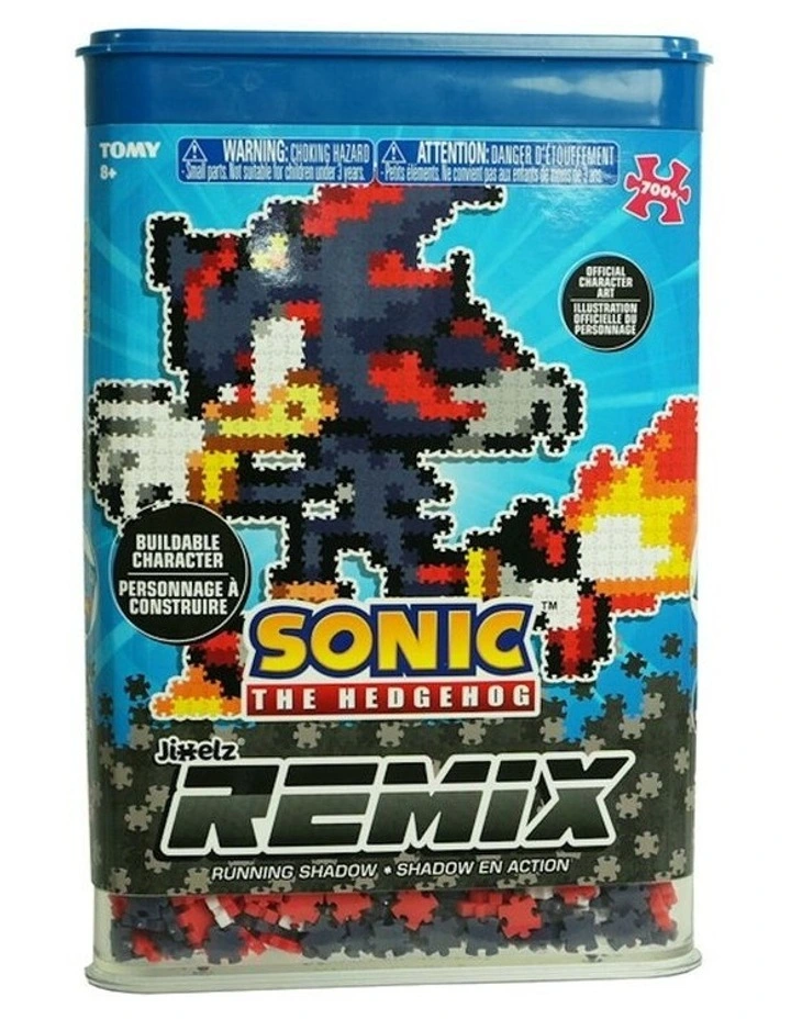 Remix Sonic the Hedgehog Running Shadow Kids Puzzle Set 750 Pieces image 1