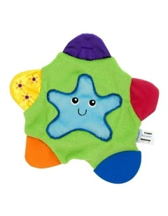 Sammy the Starfish Blankie Baby/Infant Educational Soft Blanket Toy