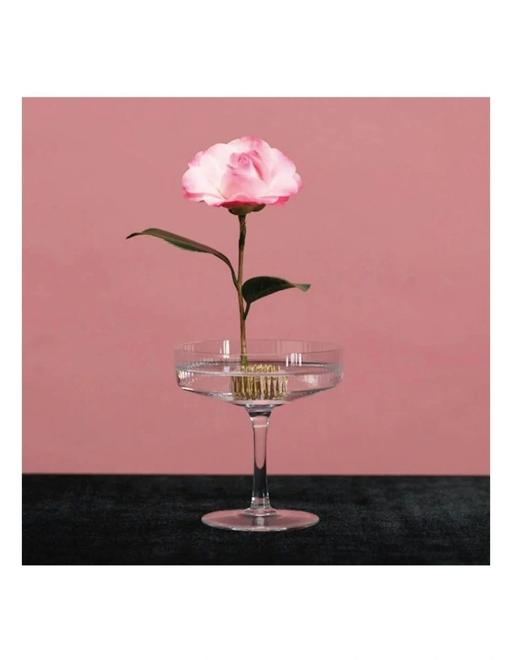 Small Base Round Floral Arrangement in Pink image 3