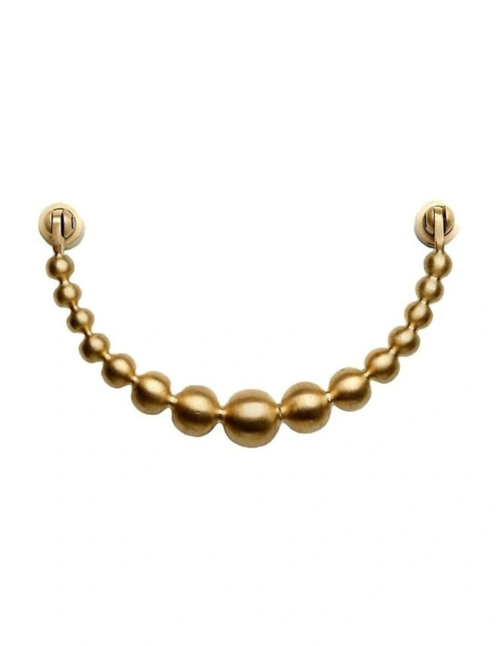 Pearl Ribbon Door Knockers in Gold image 1