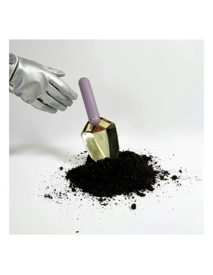 Diamond Hand Spade Trowel Tool in Amethyst image 2