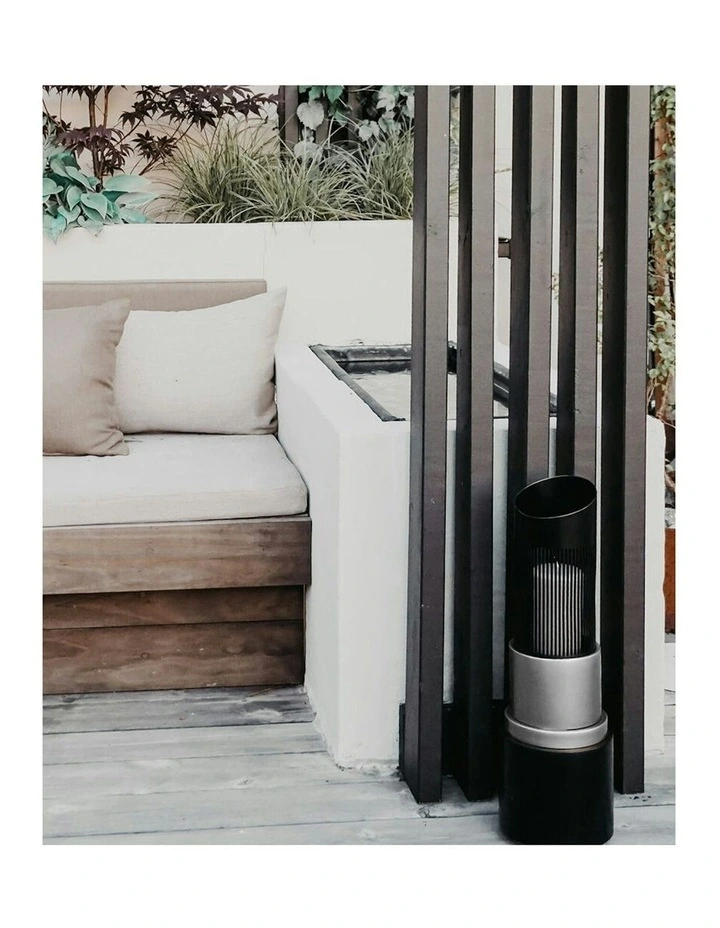 Outdoor Lipstick Lantern in Black image 3