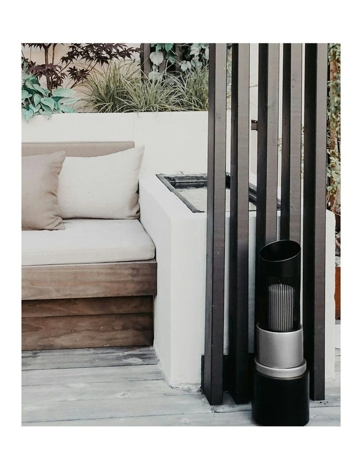 Outdoor Lipstick Lantern in Black image 2