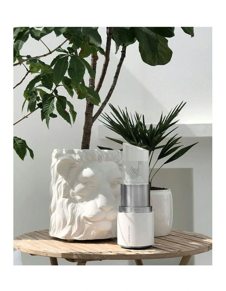 Outdoor Lipstick Lantern in White image 2