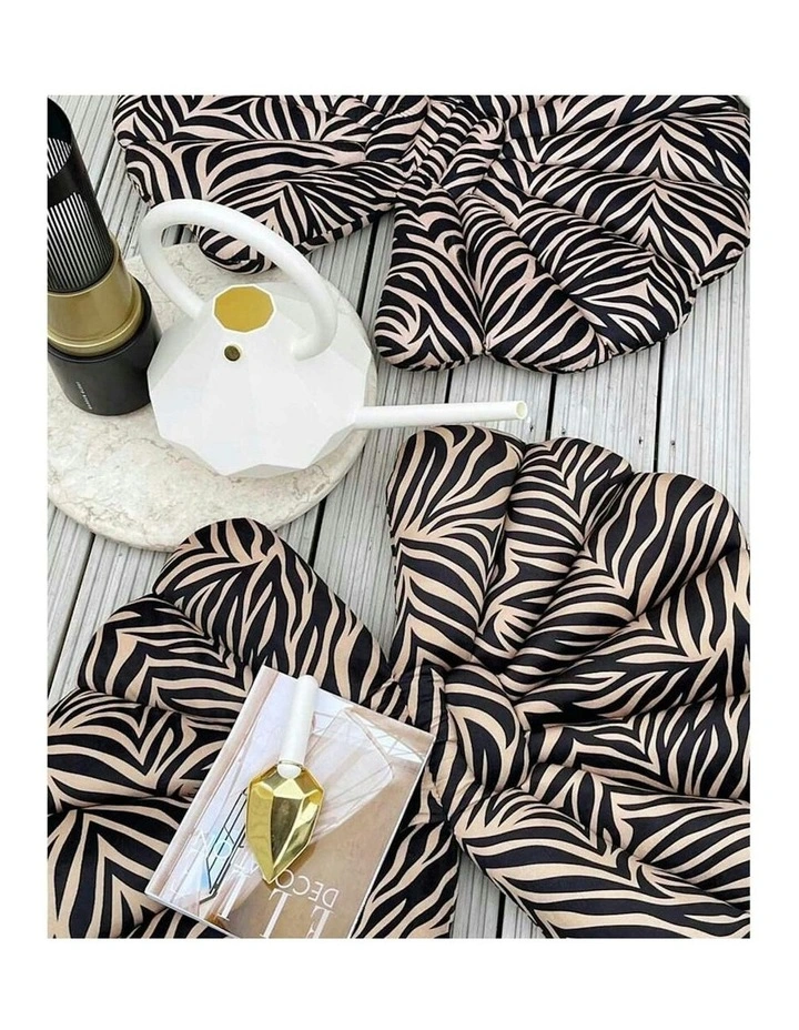 Shell Cushion Pillow in Zebra image 4