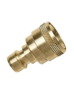 Brass Sprinkler Connector in Gold