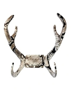 Reindeer Wall Mounted Water Hose Holder in Cobra