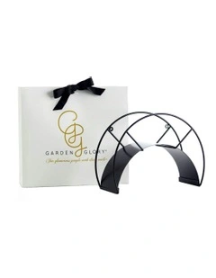 Classic Wall Mounted Water Hose Holder in Black Swan