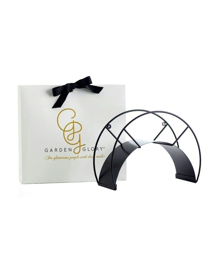Classic Wall Mounted Water Hose Holder in Black Swan image 1