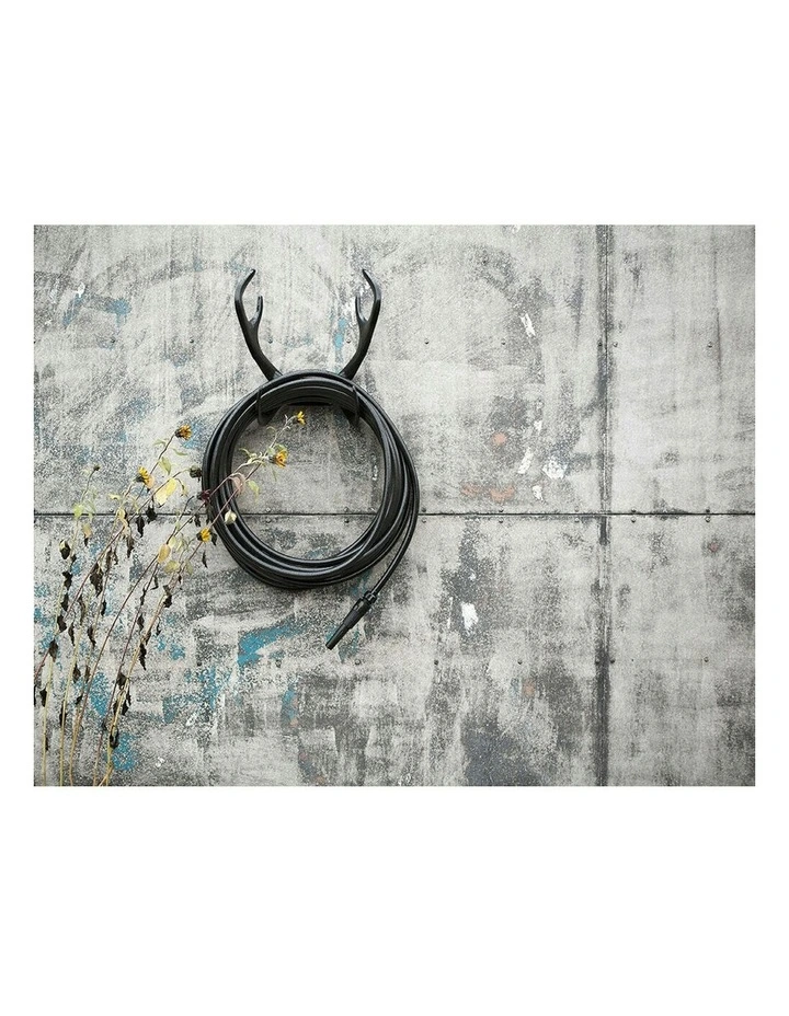Reindeer Wall Mounted Water Hose Holder in Black Swan image 3