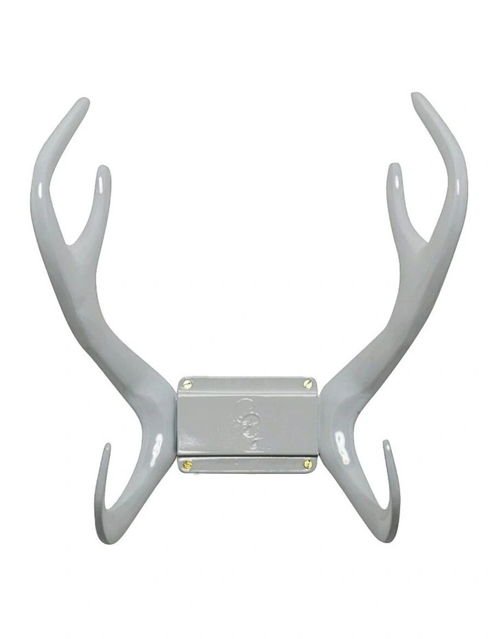 Reindeer Wall Mounted Water Hose Holder in Graceful Rock Grey image 1