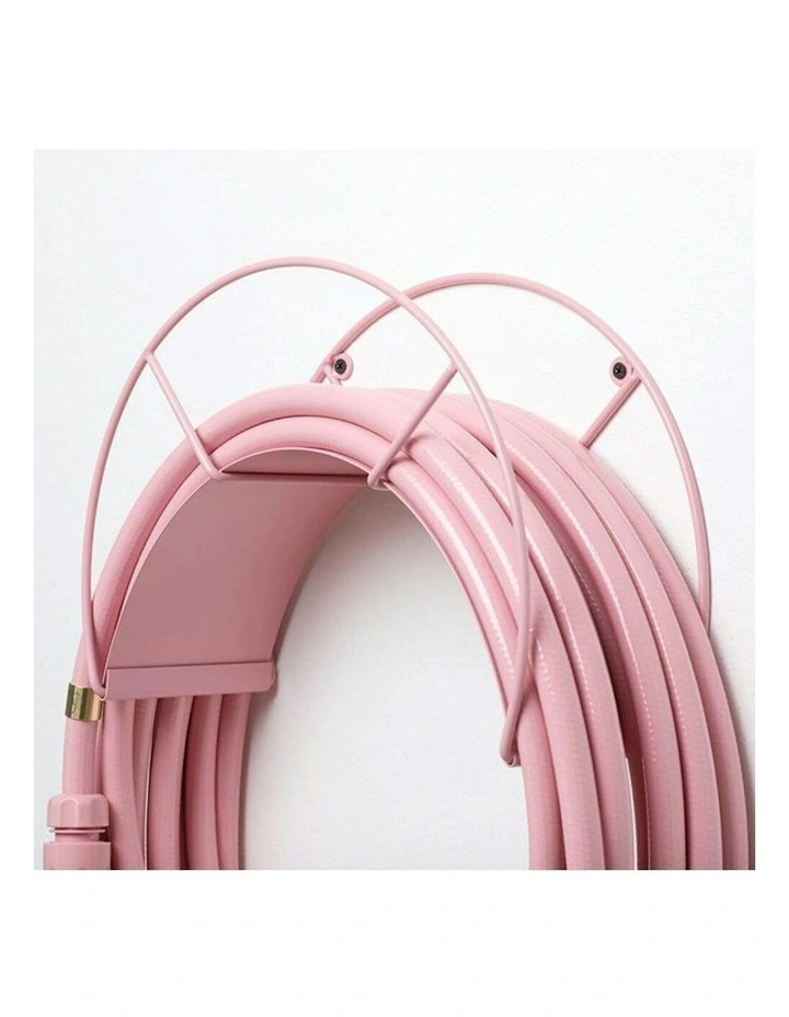 Classic Wall Mounted Water Hose Holder in Rusty Rose image 3